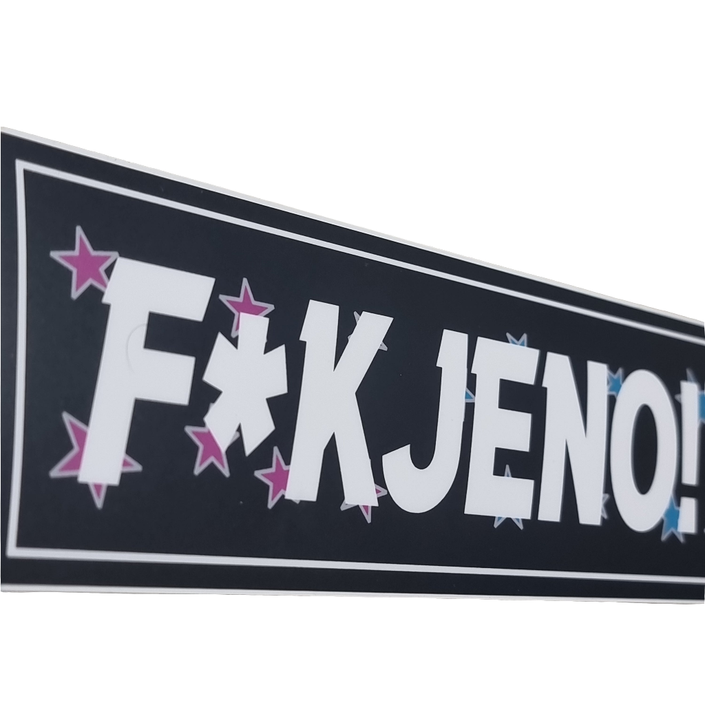 NEW F*kjeno! SkidShop stickers