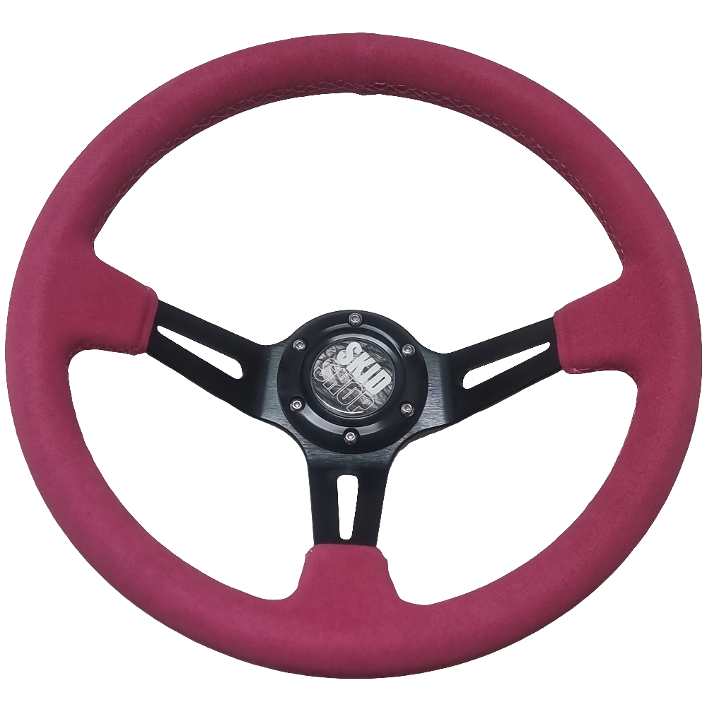 NEW SkidShop deep dish steering wheel - solid colours