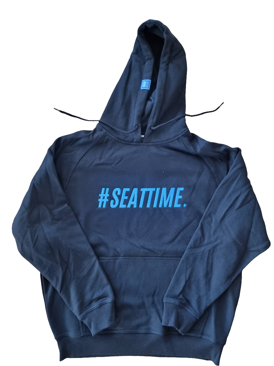 The #SEATTIME kangaroo pullover