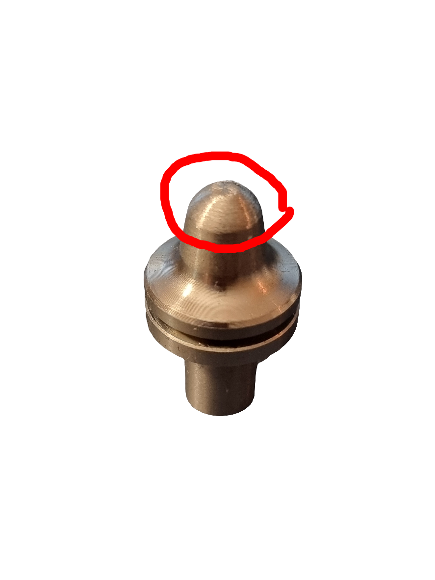 rough tip finish steel clutch fork pivot pin