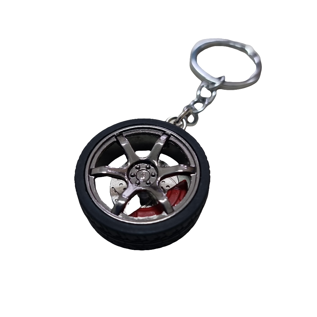 Wheelin' key chain