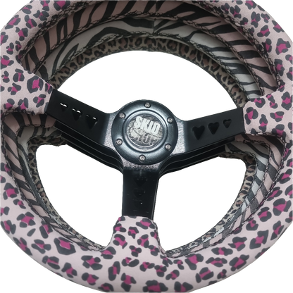 NEW SkidShop deep dish steering wheel - animal patterns