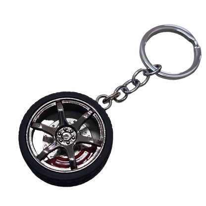 Wheelin' key chain