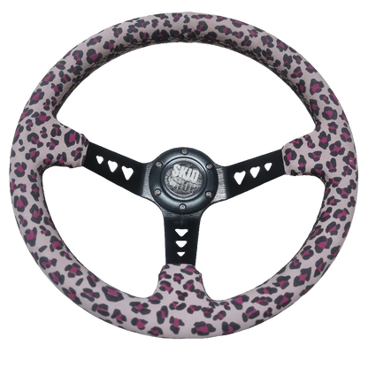 NEW SkidShop deep dish steering wheel - animal patterns