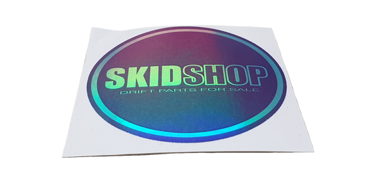 holographic SKIDSHOP round sticker