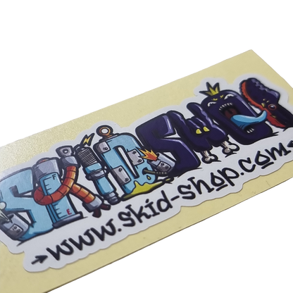 SkidShop funky design sticker