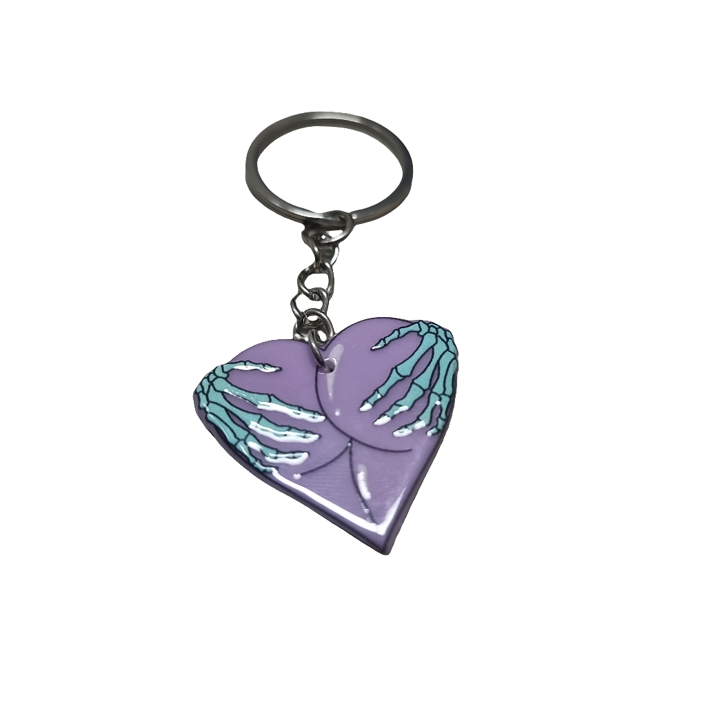 Heart keychain