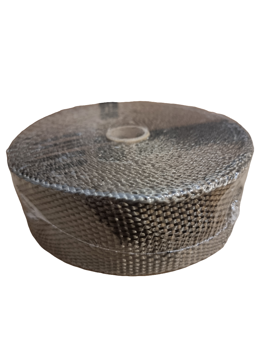 Titanium exhaust heat wrap