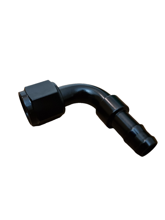 AN10 90° to 12-14mm ID hose