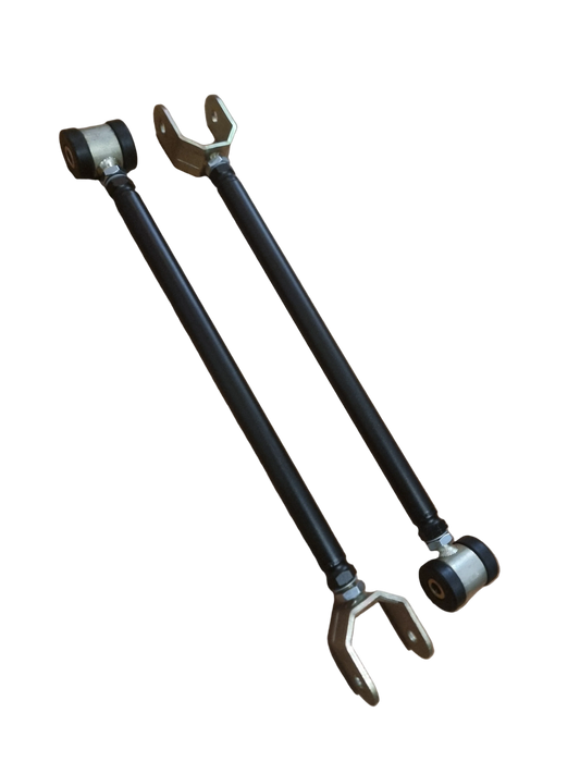 Cro-Mo rear camber arms ( poly bushed )