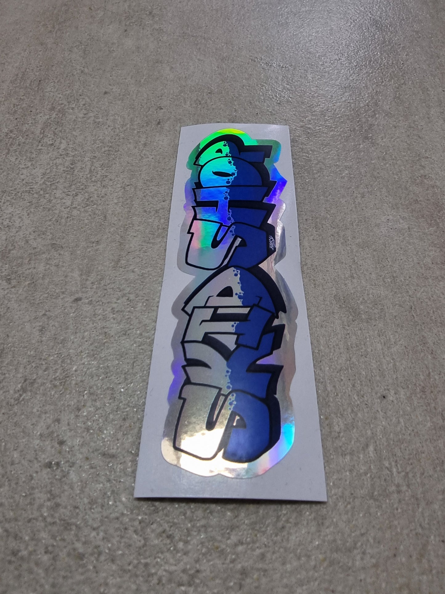 SkidShop graffiti sticker Ravel® design