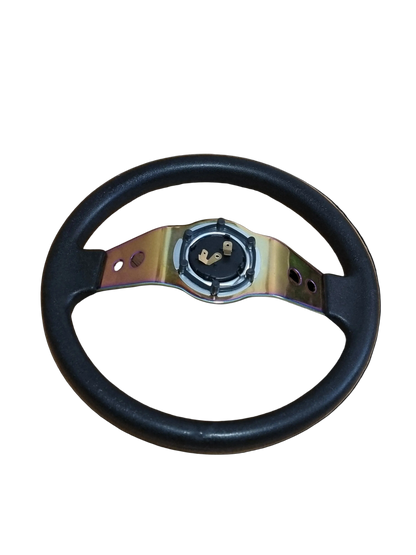 Unused two spoke steering wheel