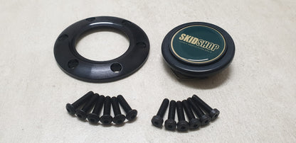 SkidShop Suede Camo steering wheel